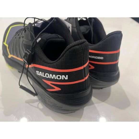 $139 SALMON Thundercross Men’s 11 Trail Running Shoes Black 472954 - Picture 10 of 15